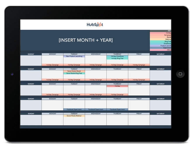 The Social Media Content Calendar Template Every Marketer Needs [Free Template]-4