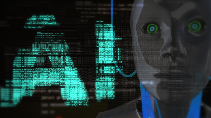 artistic image of artificial intelligence